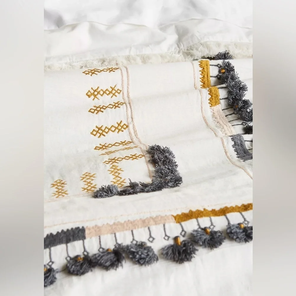 Anthropologie Kessabine Duvet Cover NWT Twin